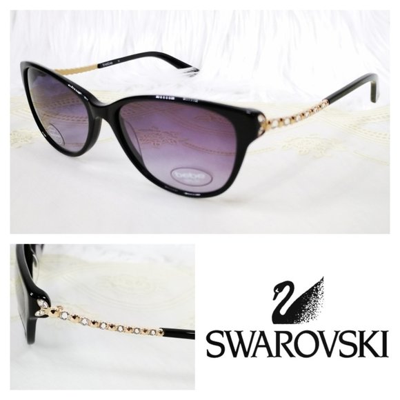 Bebe Women\'s Sunglasses Swarovski Crystals main image 4